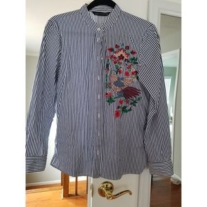 Zara button down size M